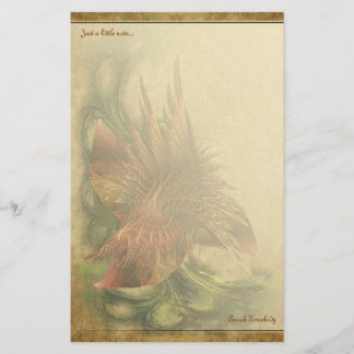 Paradise Fractal Flower-laptop Briefpapier