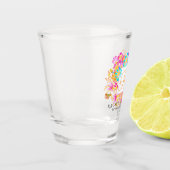 Paradise Garden Monogram Shot Glas (Links)