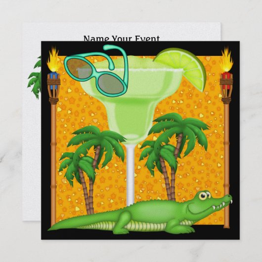 Paradise Gator - SRF Kaart (Voorkant / Achterkant)