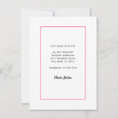 Paradise genaamd Tropische Orchideeën die ik heb v Aankondiging (Achterkant)