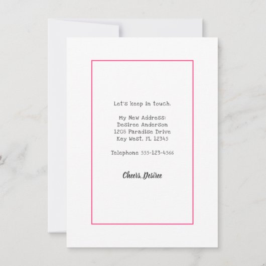 Paradise genaamd Tropische Orchideeën die ik heb v Aankondiging (Achterkant)