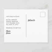 Paradise genaamd Tropische Orchideeën die ik heb v Briefkaart (Achterkant)