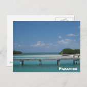 Paradise - Gepersonaliseerd Briefkaart (Voorkant / Achterkant)