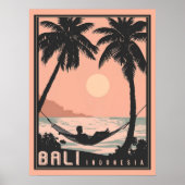 Paradise Gevonden: Bali in Roze Poster (Voorkant)