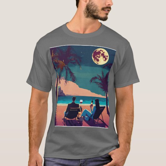Paradise Gevonden: Sailor Jerry Beach Blast T-shir T-shirt (Voorkant)
