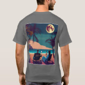 Paradise Gevonden: Sailor Jerry Beach Blast T-shir T-shirt (Achterkant)