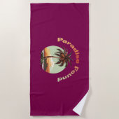 Paradise gevonden strandlaken (Voorkant)