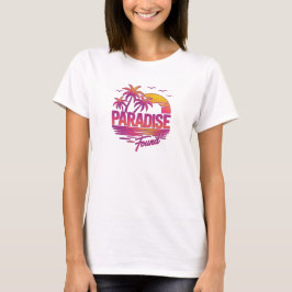 Paradise gevonden t-shirt