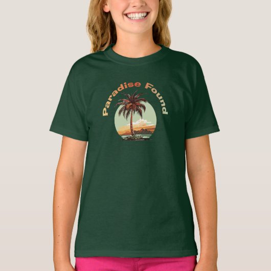 Paradise gevonden t-shirt (Voorkant)