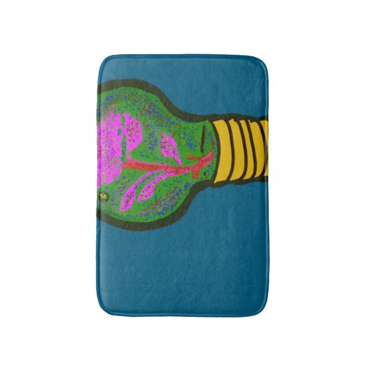 Paradise in a Light Bulb  Badmat (Voorkant Verticaal)