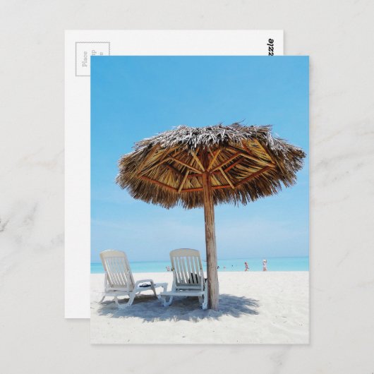 Paradise in Varadero Briefkaart (Voorkant / Achterkant)