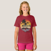 Paradise is een leuke plek t-shirt (Voorkant volledig)