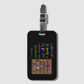 Paradise is een soort bibliotheek bagagelabel (Voorkant (verticaal))