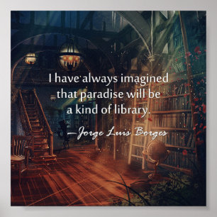 Paradise is een soort Poster van bibliotheek