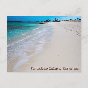 Paradise Island Beach Briefkaart