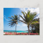 Paradise Island Beach Briefkaart (Voorkant)