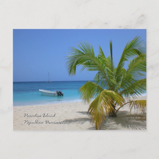 Paradise Island, Dominicaanse Republiek Briefkaart (Voorkant)