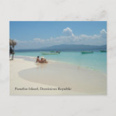 Paradise Island Dominicaanse Republiek Briefkaart (Voorkant)