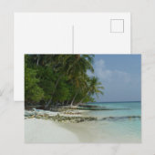 Paradise Island Invitation Card, Briefkaart (Voorkant / Achterkant)