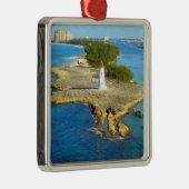Paradise Island Light Metalen Ornament (Rechts)