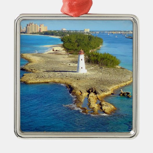 Paradise Island Light Metalen Ornament (Voorkant)
