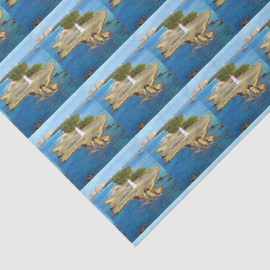 Paradise Island Light Tissuepapier (Detail)