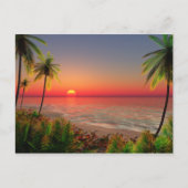 Paradise Island Post Card Briefkaart (Voorkant)