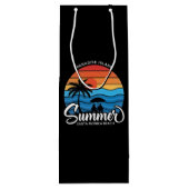 Paradise Island Santa Monica Beach-35307 Wijn Cadeautas (Achterkant)