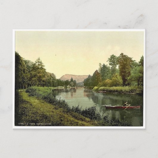Paradise, Jena, Thuringia, Duitsland, zeldzaam Pho Briefkaart (Voorkant)