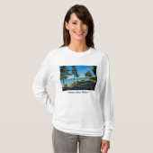 Paradise lange hoes T-Shirt (Voorkant volledig)