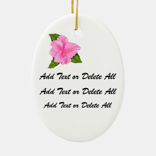 Paradise Lola - SRF Keramisch Ornament (Achterkant)