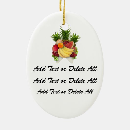 Paradise Lola - SRF Keramisch Ornament (Achterkant)