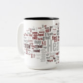 Paradise Lost Book I Tweekleurige Koffiemok (Voorkant links)