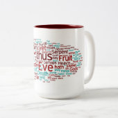 Paradise Lost Book IX: De Herfst Tweekleurige Koffiemok (Voorkant rechts)