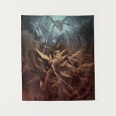 Paradise Lost: Herfst van de rebellenAngels Wandkleed (Voorkant)