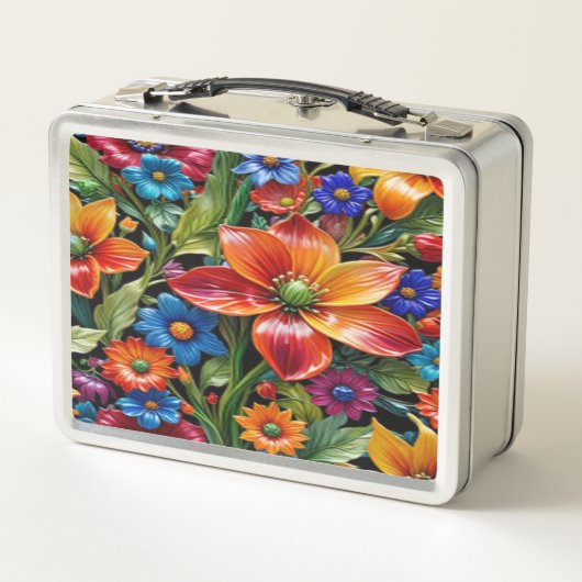 Paradise - Metalen lunchbox (Achterkant)