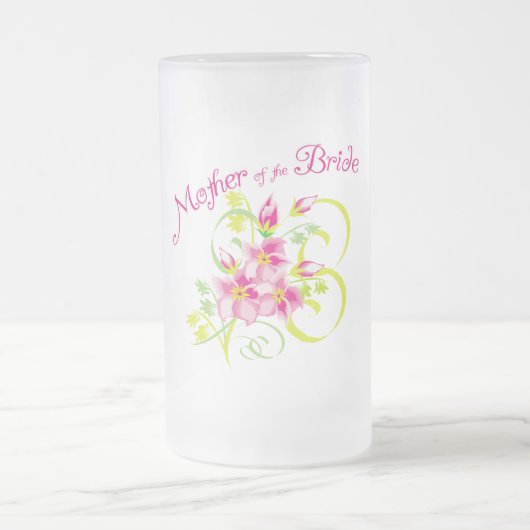 Paradise moeder van de Bride Gifts Matglas Bierpul (Center)