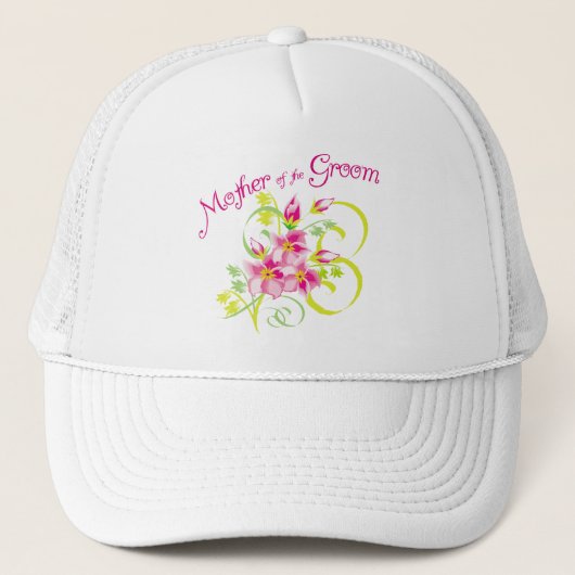 Paradise moeder van de groom Gifts Trucker Pet (Voorkant)