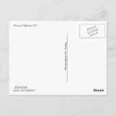 Paradise (Mount Rainier) Collage Briefkaart (Achterkant)