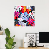 Paradise Oerwoud Tropical Foliage Poster (Thuiskantoor)