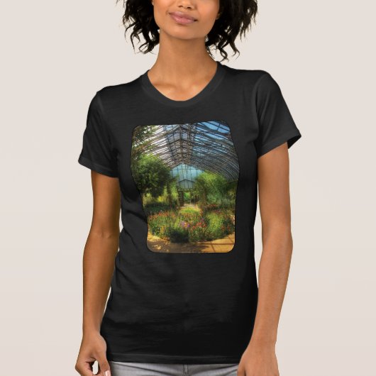 Paradise onder glas t-shirt (Voorkant)