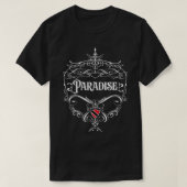 Paradise  ontwerp 1 t-shirt (Design voorkant)
