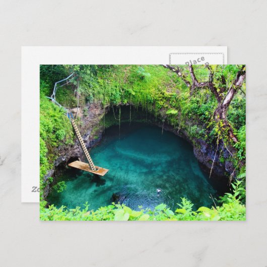 Paradise op een Briefkaart (Voorkant / Achterkant)