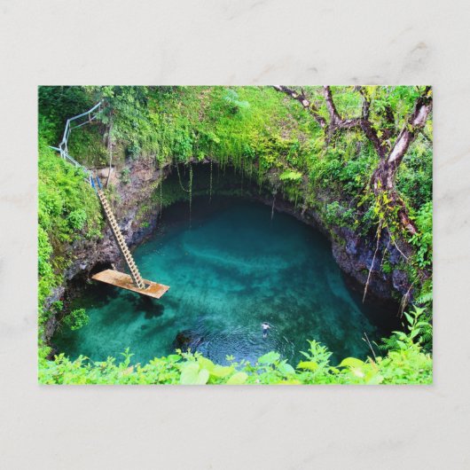 Paradise op een Briefkaart (Voorkant)