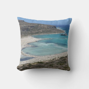 Paradise op Kreta - Balos Lagoon Cushion Pillow Kussen