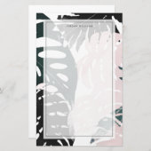 Paradise Palm Fronds Briefpapier (Voorkant / Achterkant)