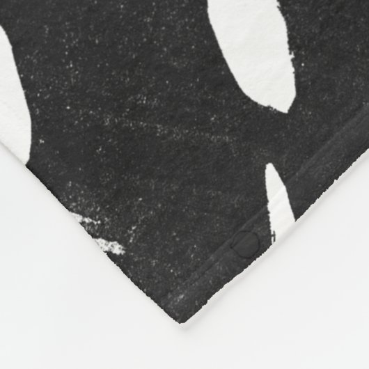 Paradise Palm Fronds Fleece Deken (Hoek)