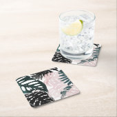 Paradise Palm Fronds Kartonnen Onderzetters (Insitu)