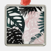 Paradise Palm Fronds Metalen Ornament (Voorkant)