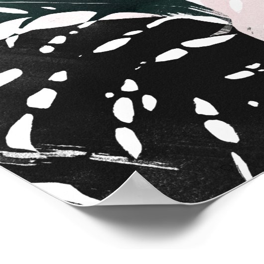 Paradise Palm Fronds Poster (Hoek)